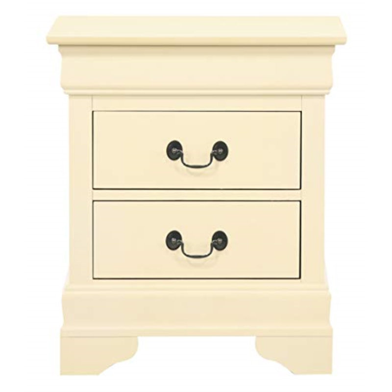 Jeffreys 21'' W Nightstand, Beige