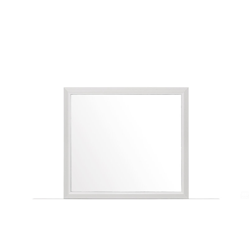 Miroir rectangulaire, Blanc