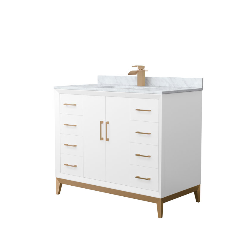 42'' W Single Vanity, Bronze