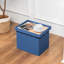 Repose-pieds de rangement pliable avec couvercle réversible-257770242
