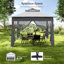 Garden Folding Gazebo, Heavy Duty Tent Pop Up Canopy, Waterproof Upf 50+, For Party-128064588
