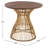 Angelo Solid Wood Top End Table-341070453