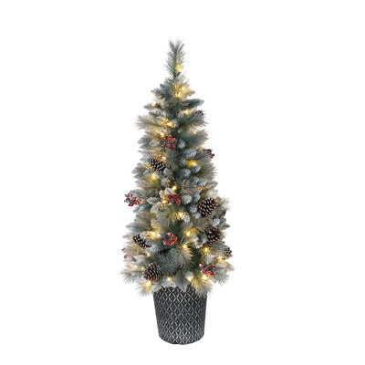 54' Lighted Pine Christmas Tree