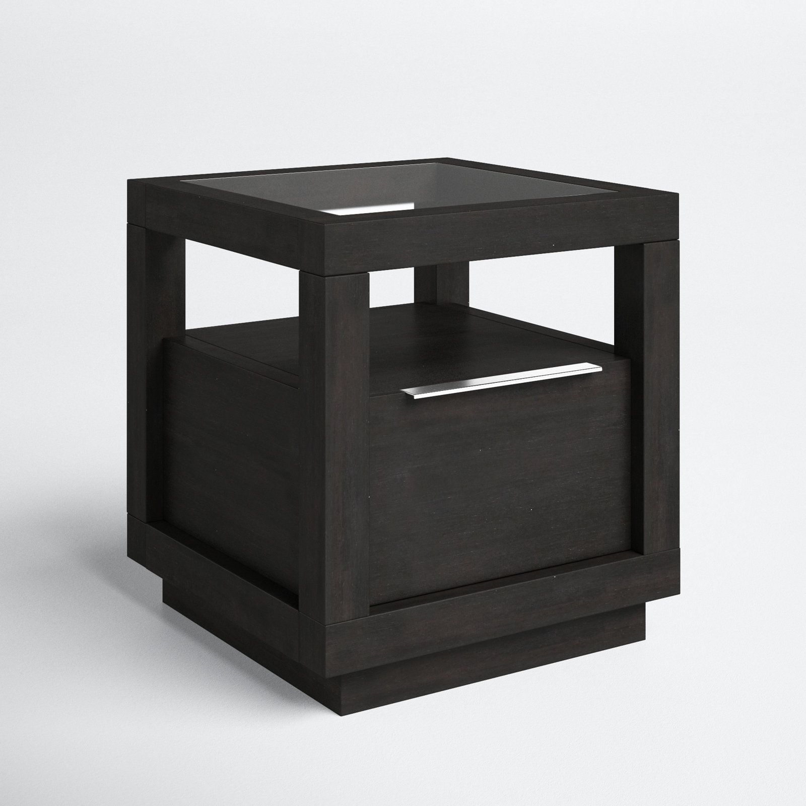 Eloise 22" End Table, Basalt Gray