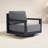 Aden Aluminum Outdoor Swivel Chair-249888137