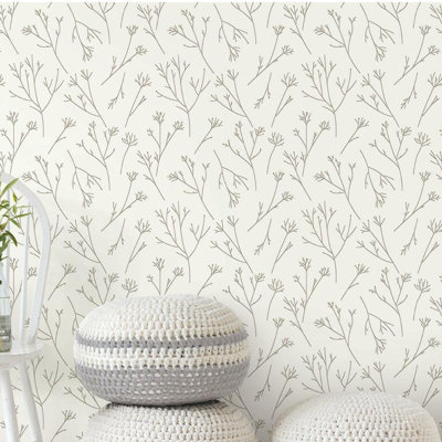 Peel & Stick Floral Roll