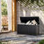 Boîte de rangement verrouillable en résine 90 gallons Decksplore-101494335
