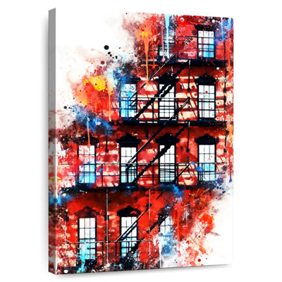 Façade aquarelle Lilie