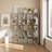 2-Piece Space-Saving Corner Bookshelf Set, Free Combination, Flexible Assembly For Home Office-254176675