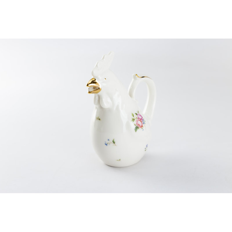 Sugar And Creamer Set with Lid
