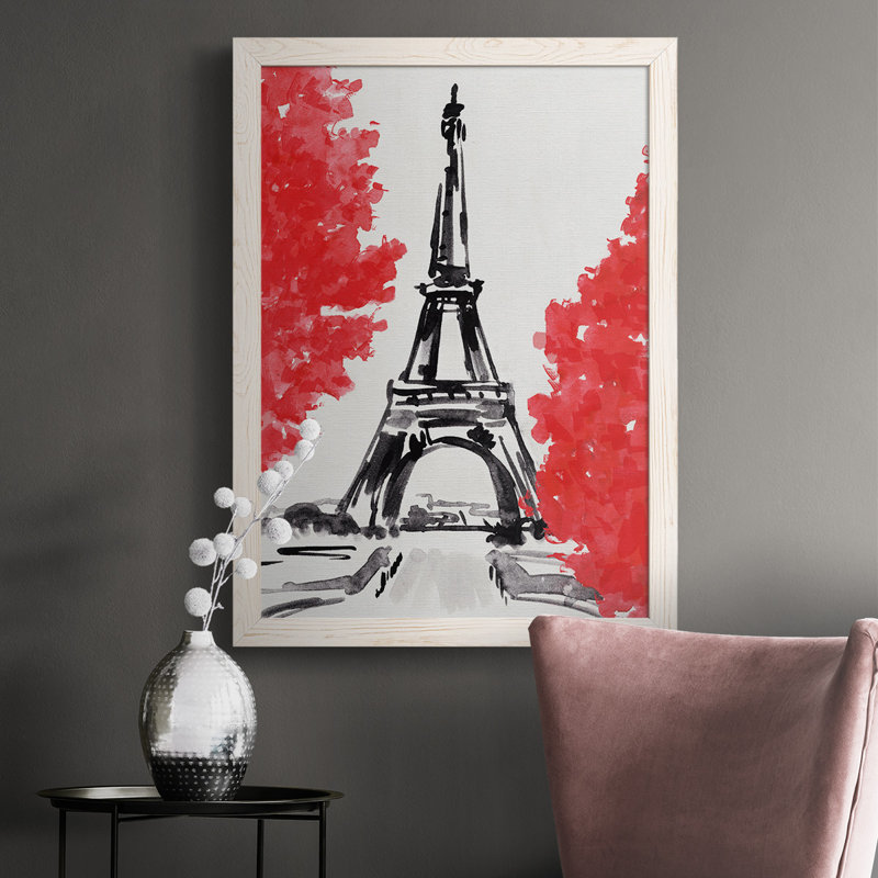 Day in Paris II - Reproduction de photo sur toile, Blanc, H 37,5 po x l 27,5 po x P 1 po