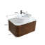 Meuble-lavabo courbé et cannelé avec rangement à fermeture en douceur-413019716-413019739
