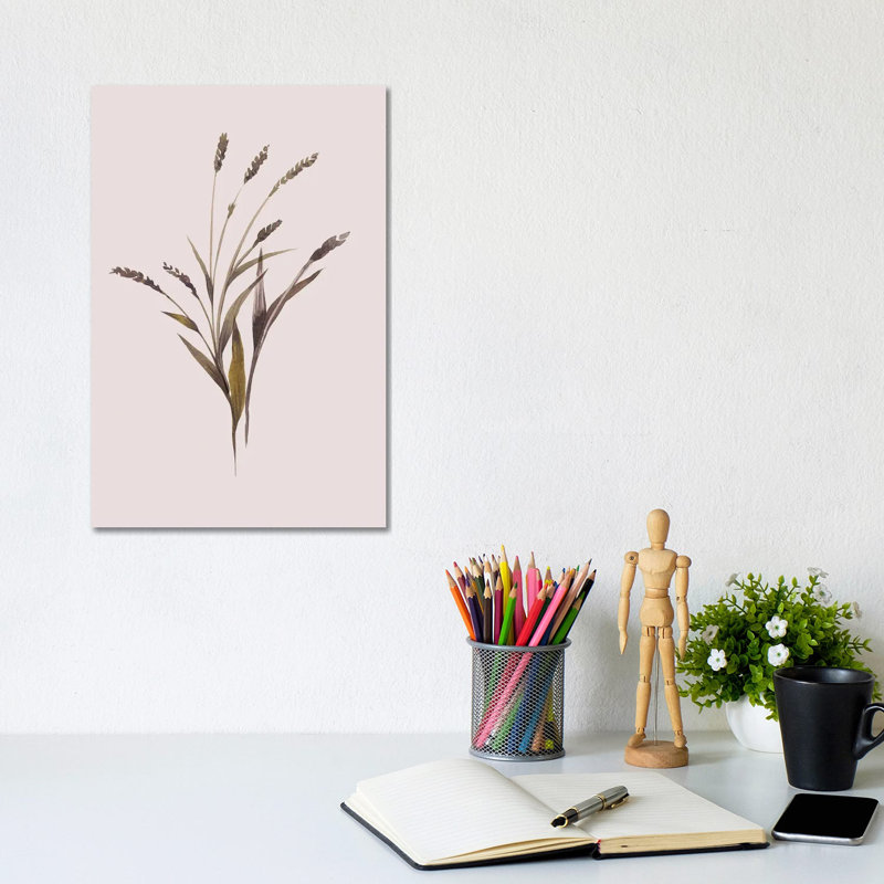 Wheat by Design Fabrikken - Wrapped Canvas Print, 20.32 cm H x 30.48 cm W