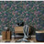 Flora Collection Summer Bouquet Wallpaper Roll-1737332057