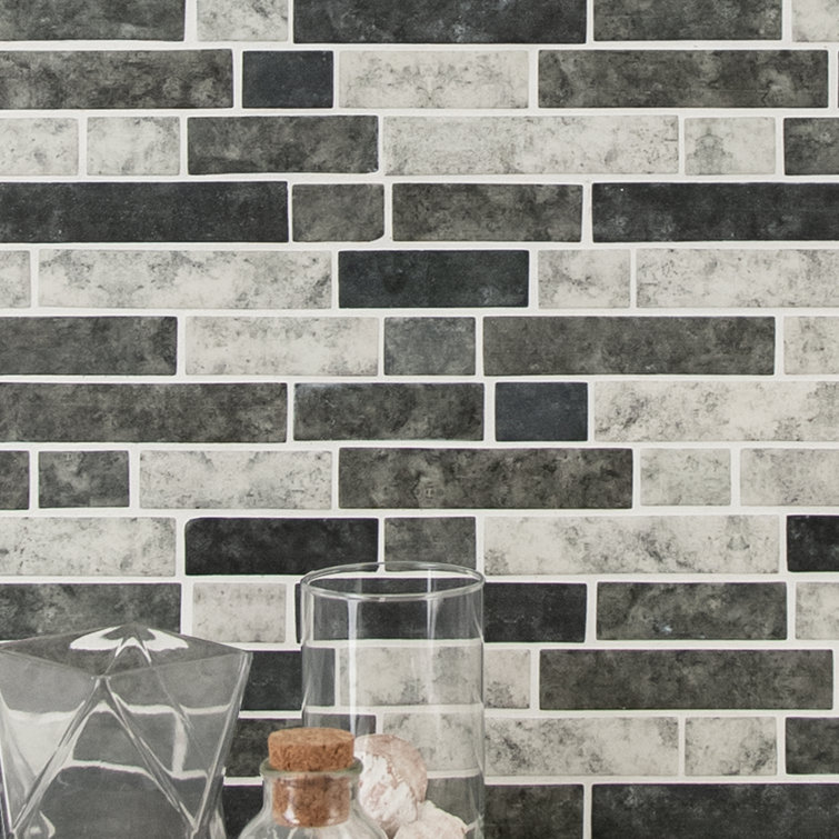 Urban Tapestry Interlocking Random Sized Glass Mosaic Tile