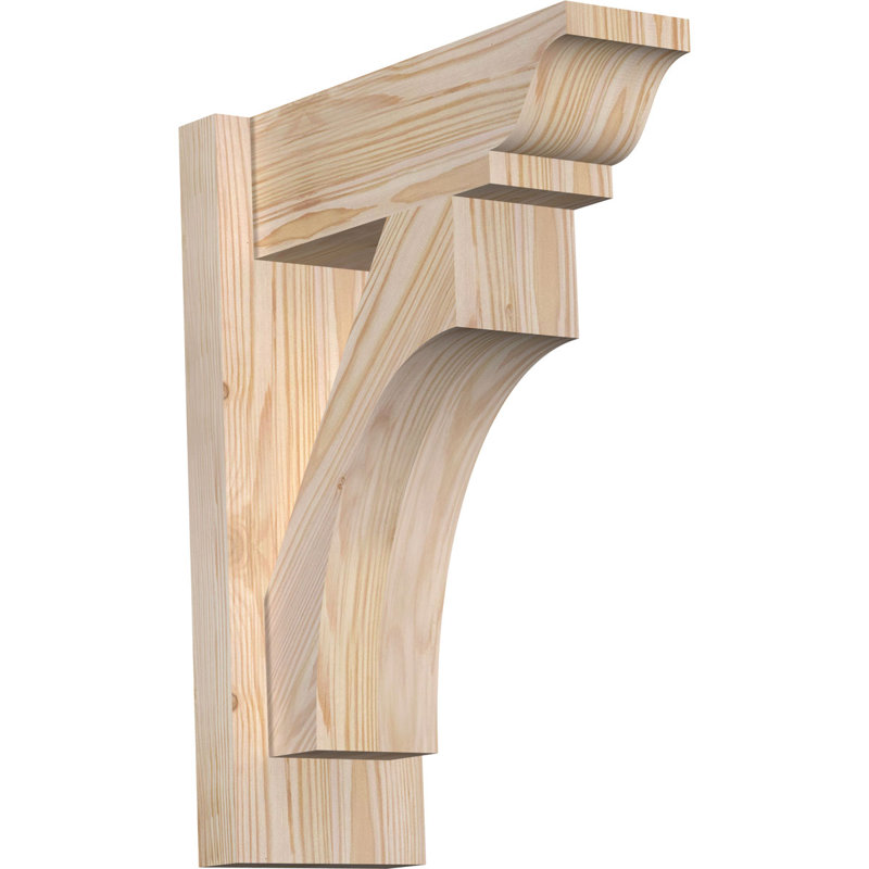Persienne en bois Westlake, Sapin Douglas de 8 po (sciage brut), P 14 po x H 18 po