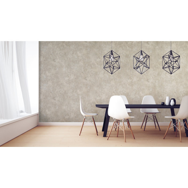 Urban Classics Collection Portobello Abstract Texture Metallic Shimmer Wallpaper Roll, Beige