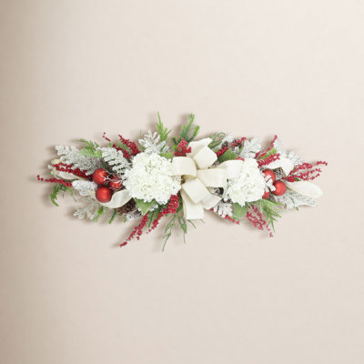 Lingel 42" Hydrangea Christmas Swag