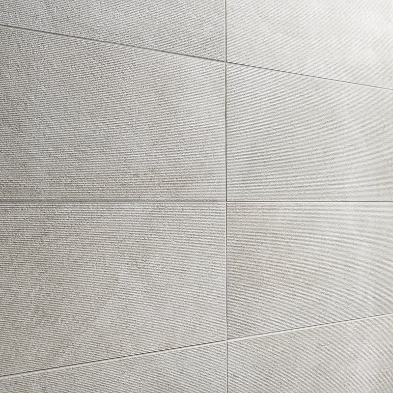 Iris 11.69'' x 23.5'' Porcelain Wall & Floor Tile, Fumo