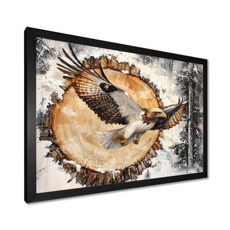Gotlesman - Animals Wall Art, Reproduction encadrée d'une seule photo, Black, 12" H x 20" W