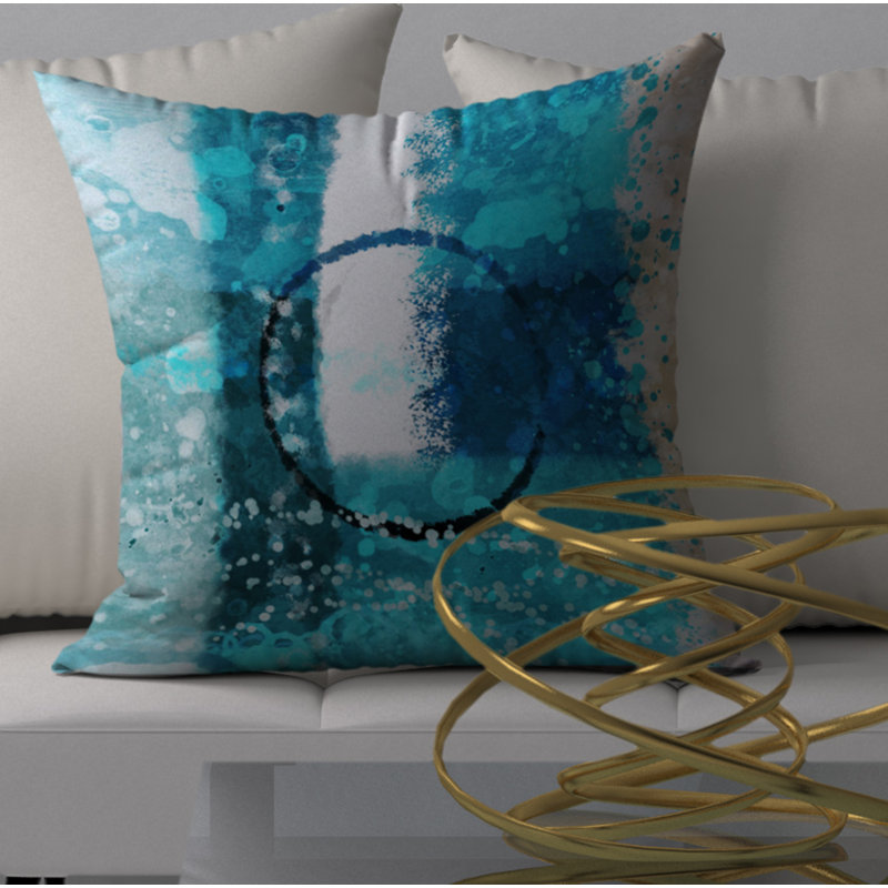 Housse de coussin décoratif carrée double et confortable, 18 po x 18 po