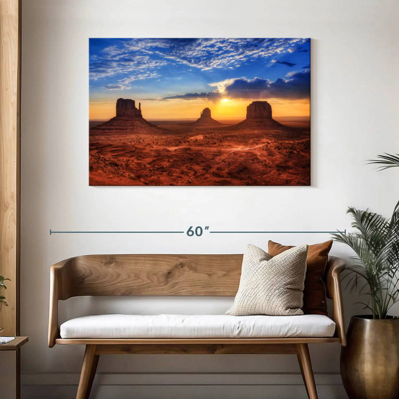 Monument Valley en Arizona, H 30 po x l 45 po