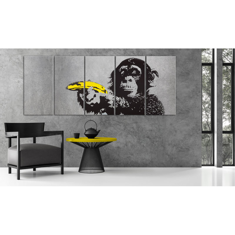 No Frame Print on Canvas, 90cm H x 225cm W