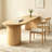 Simple Solid Wood Pine Burlywood Desk-1486180575