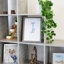 Modern and Stylish Wood Effect Plastic Frame for Wall Hanging-1021679198-1014935861
