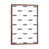 Toile avec cadre en bois classique