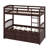 Wood Bunk Bed With Trundle And Drawers-1200711274