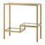 Glass Top End Table-2096720182