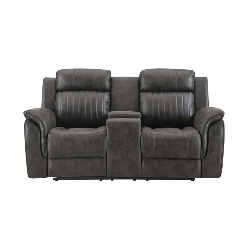 Analis 74.4'' Pillow Top Arm Reclining Loveseat