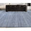 Tapis rectangulaire noué à la main bleu clair-70696006