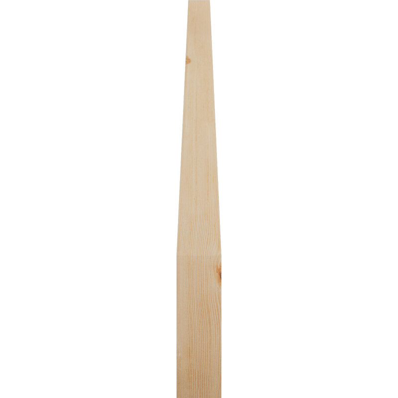 Attelle de genou Funston, Sapin de Douglas, Lisse, H 44 po x l 3,5 po x P 44 po