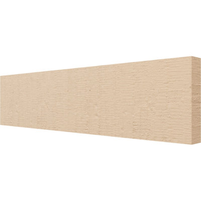 Block Block Woodgrain TimberThane Raider Tail, apprêté brun clair