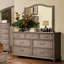 Commode 7 tiroirs avec miroir Herolind