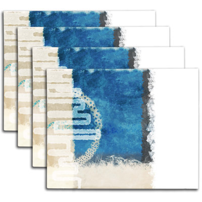 Napperon abstrait en polyester