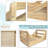 Large Walnut Wood Vinyl Record Storage Rack for 12" Vinyl Records - Holds 100 LPs-1479022381