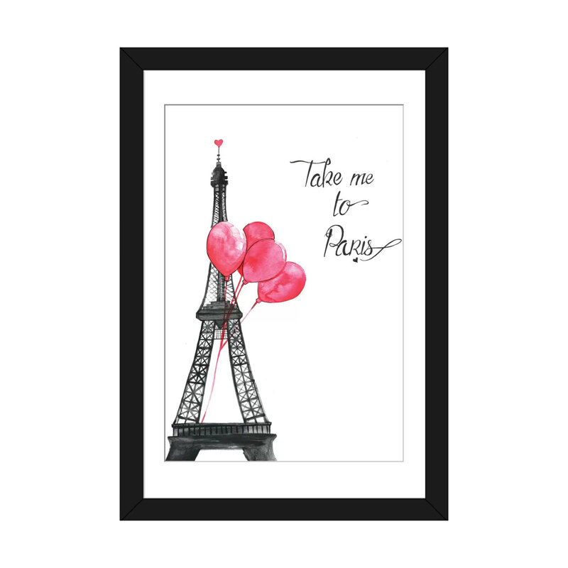 Reproduction d’art sur toile tendue, Papier d'art encadré noir, Blanc, H 32 po x l 24 po x P 1 po