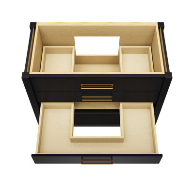 Kiawah Three-Drawer Single Bath Vanity