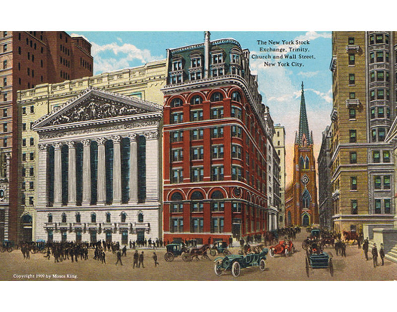 New York Stock Market - 1909