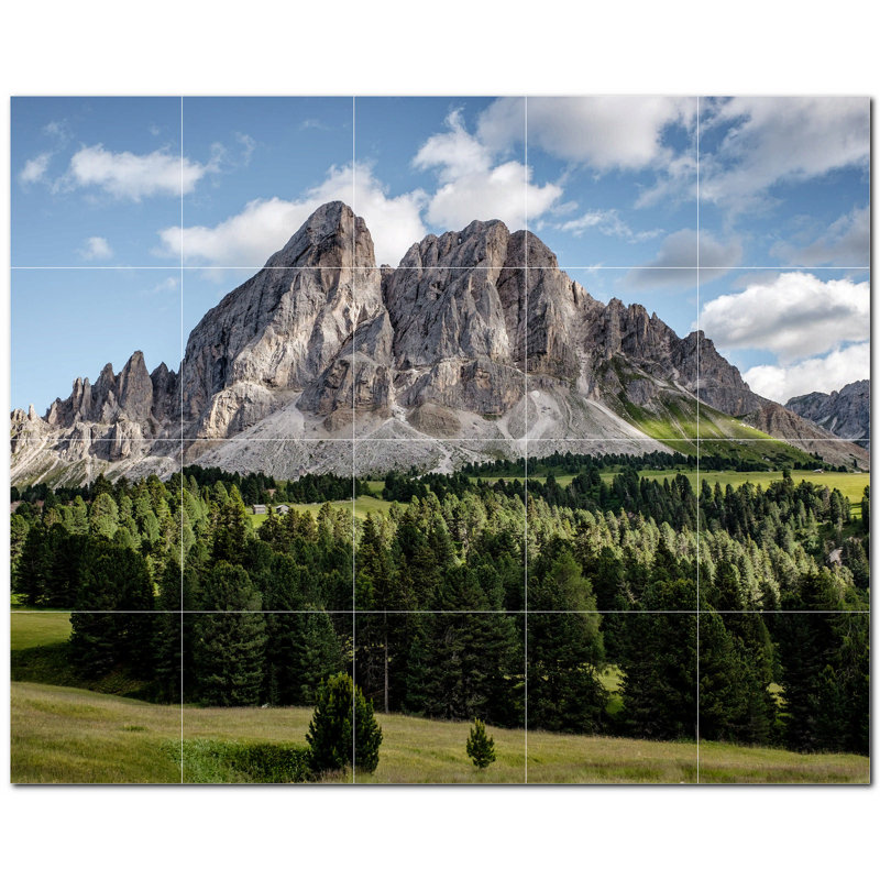 Montagnes Photo 8 x 8