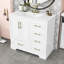 Meuble-lavabo simple élégant avec lavabo en céramique, portes à fermeture en douceur et grand espace de rangement-1912486423