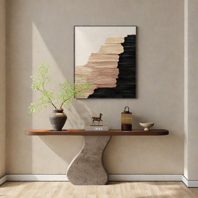 New Chinese Style Solid Pine Console Table
