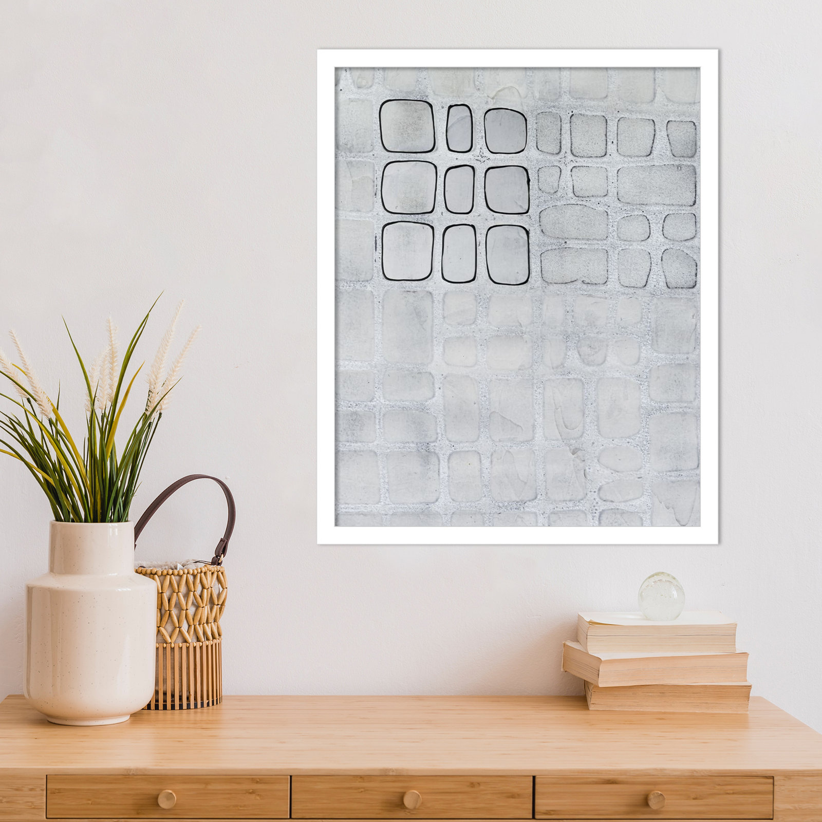 Lumen Colour I Print by Vanna Lam, 21" H x 17" W, White