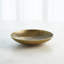 Linen Round Tray-Brass-Sm