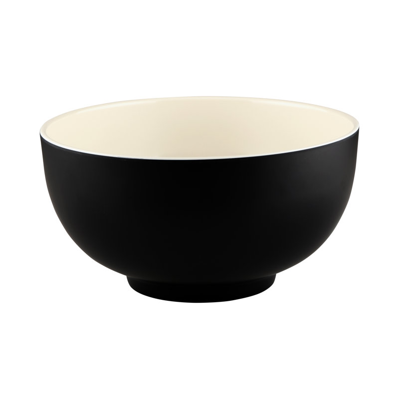 Karma 64 oz. Cereal Bowl, Ebony/Sand