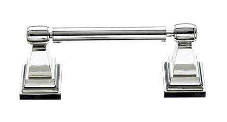 Stratton Bath  Wall Mounted Toilet Paper Holder, Polished Nickel