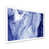 Toile blanche avec cadre d'angle fermé